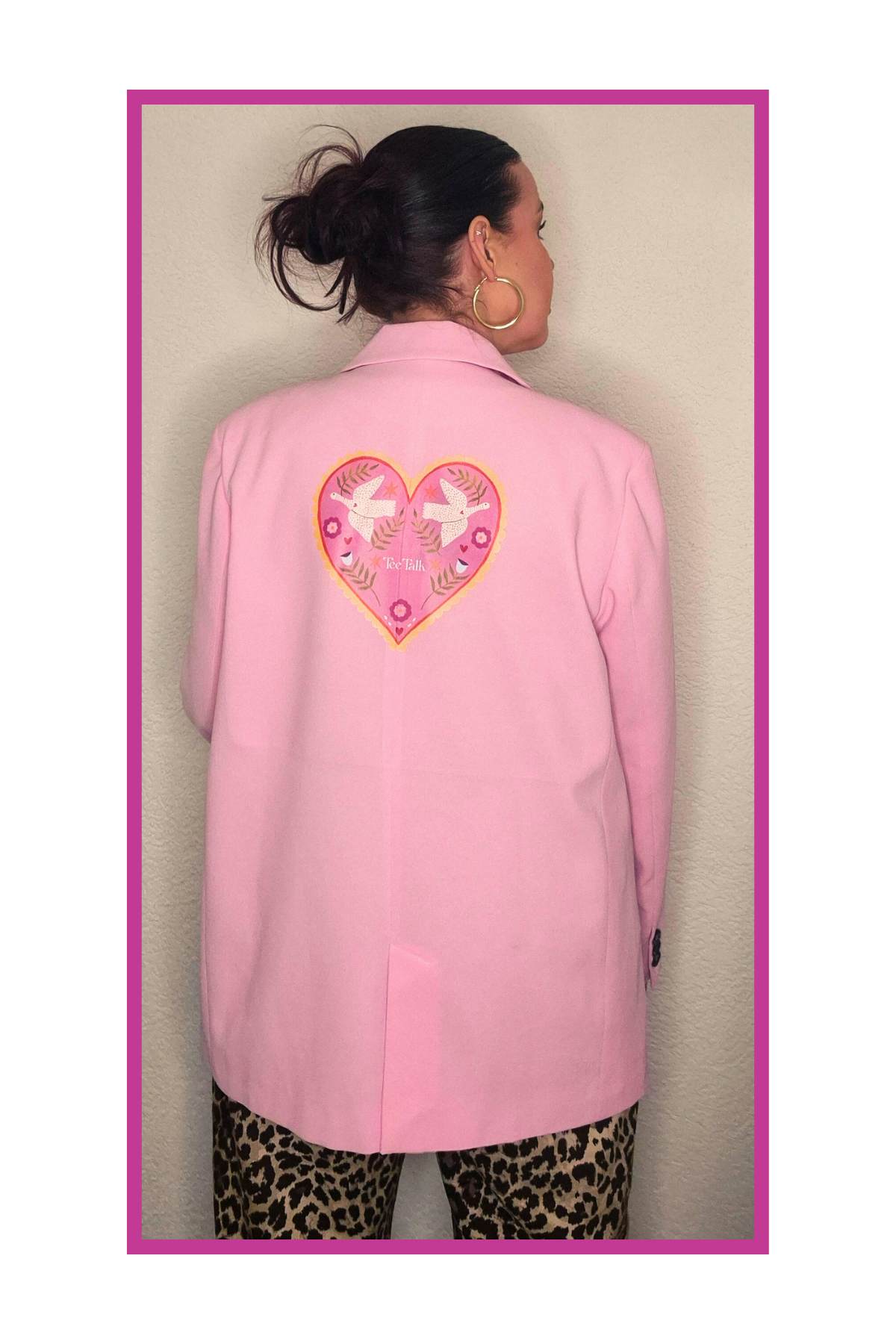 Blazer Blush Heart